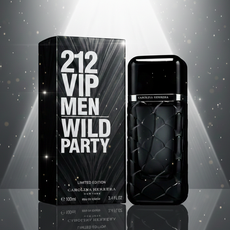 Original o Inspiración Carolina Herrera 212 Vip Men Wild Party - 80 ml