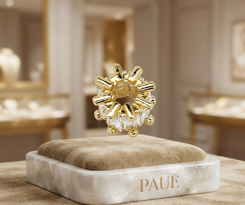 Dije o Sharm Radiante Con Baño En Oro