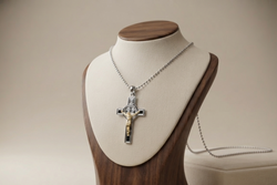 Dije Luz Divina  Oro Plata