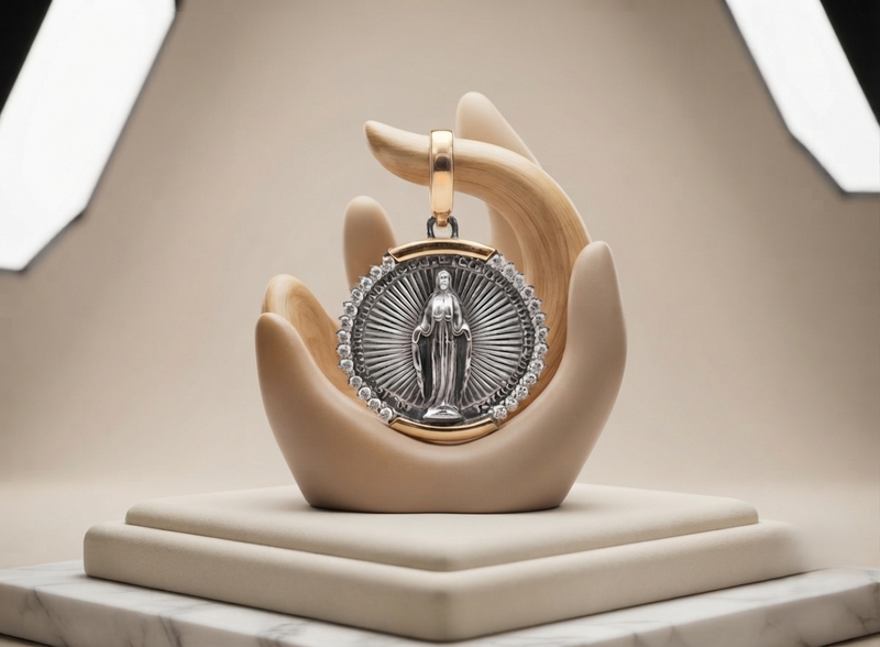 Dije Gracia Eterna Oro Plata