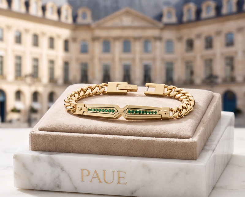 Pulsera  Locué En Oro Laminado