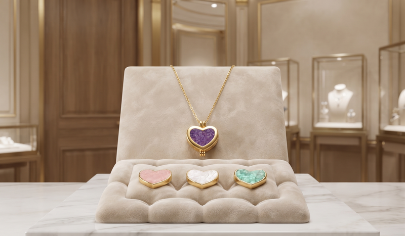 Collar De Corazon Lumine Energetico
