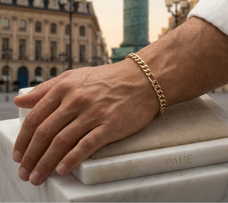 Pulsera Infinite En Oro Laminado