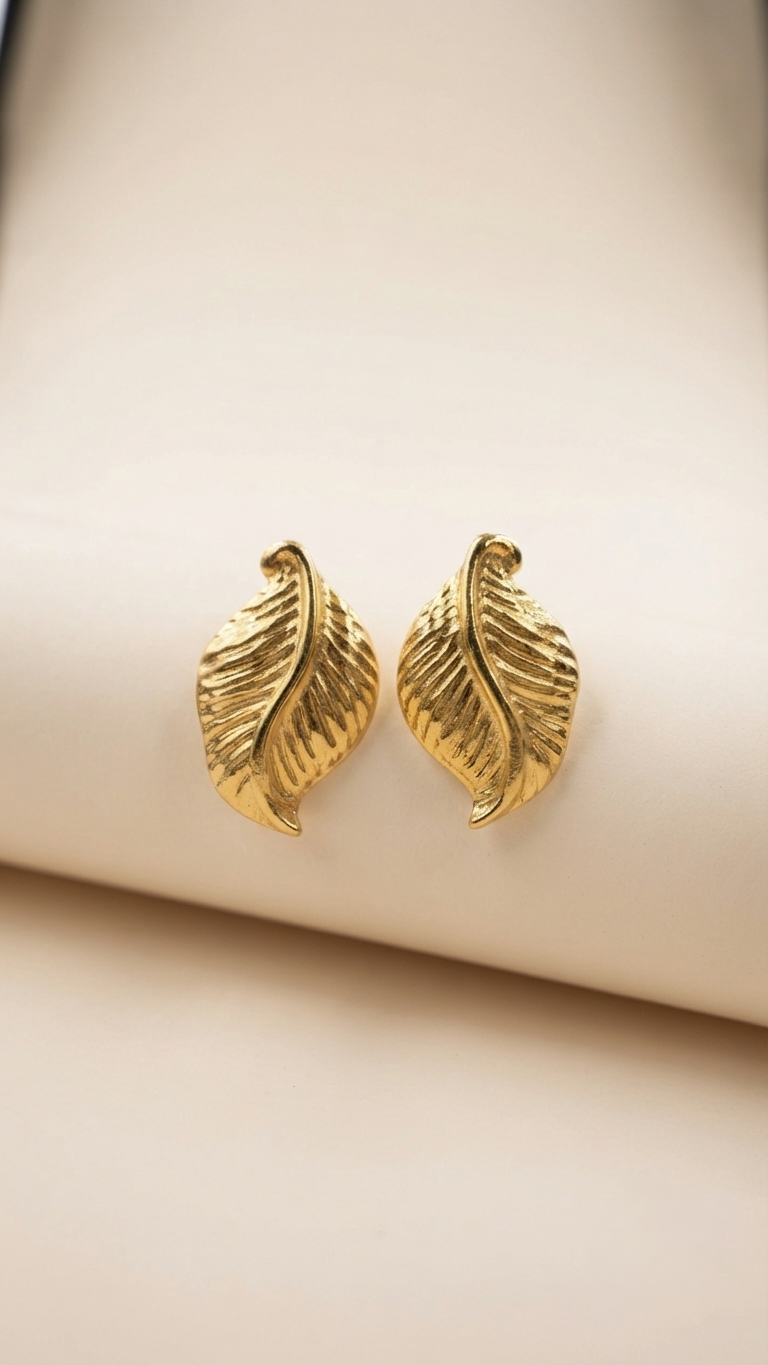 Aretes Fillip Chapadas En Oro