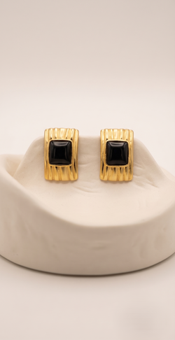 Aretes Glowi Chapadas En Oro