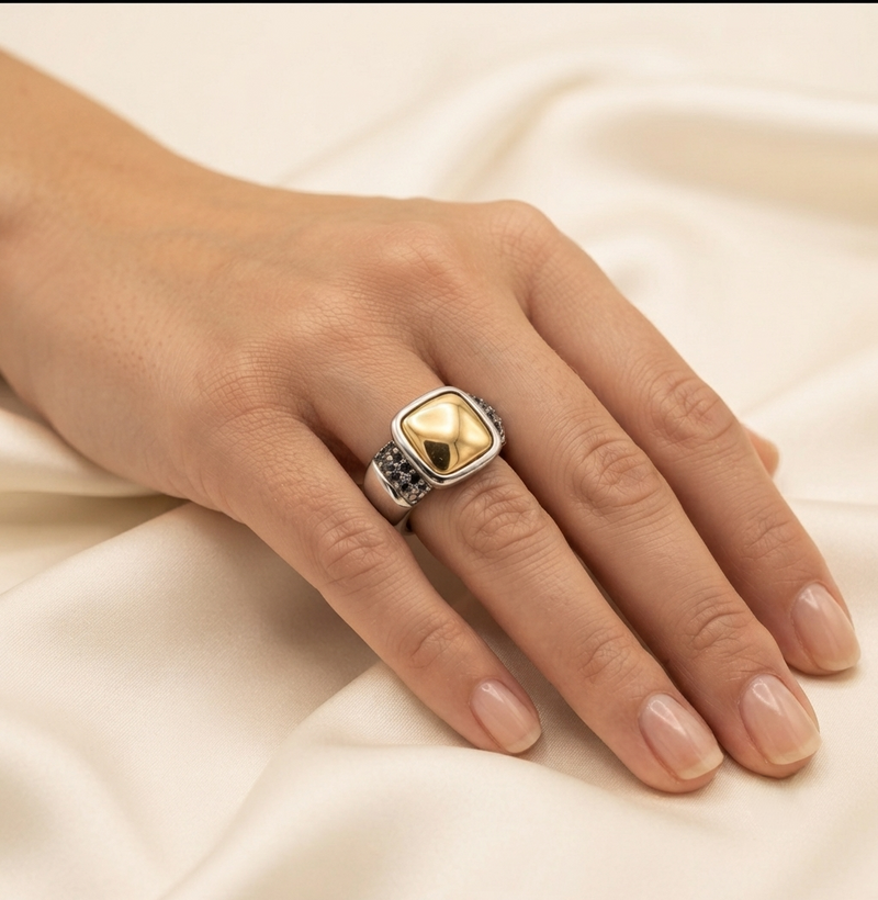 Anillo Capri Oro Plata