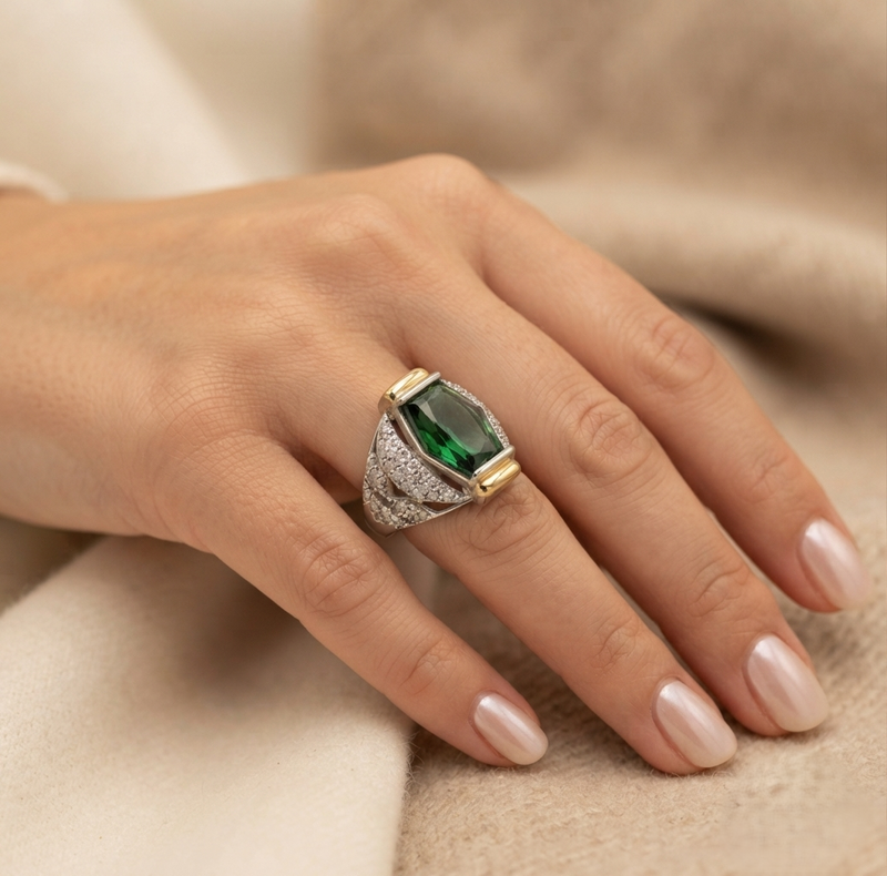 Anillo Forum Oro Plata
