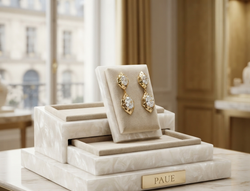 Aretes Aris De Mujer Chapadas En Oro