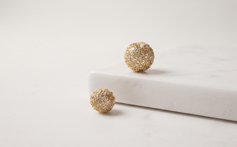 Aretes De Mujer Chapadas En Oro