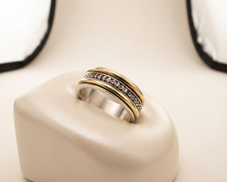 Anillo Demolition Oro Plata
