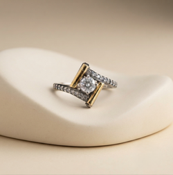 Anillo Armonia Oro Plata