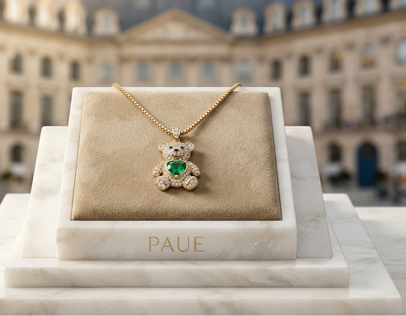 Collar Amour En Esmeralda
