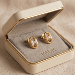Topos Forame Chapados en Oro 18K