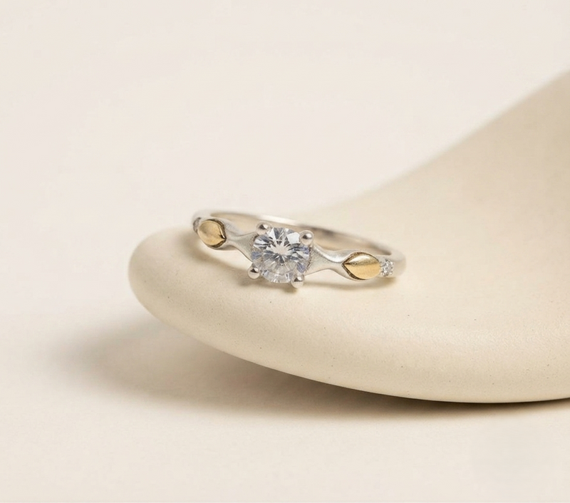 Anillo Imperio Oro Plata
