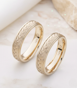 Argollas Âme Oro Laminado Garantía de Por Vida