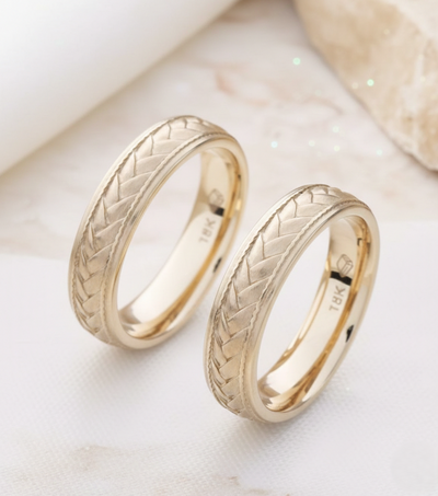 Argollas Âme Oro Laminado Garantía de Por Vida