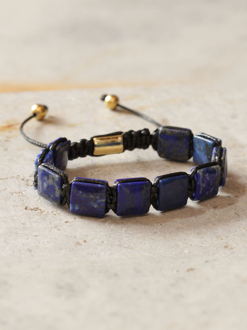 Brazalete Lapislázuli 10mm