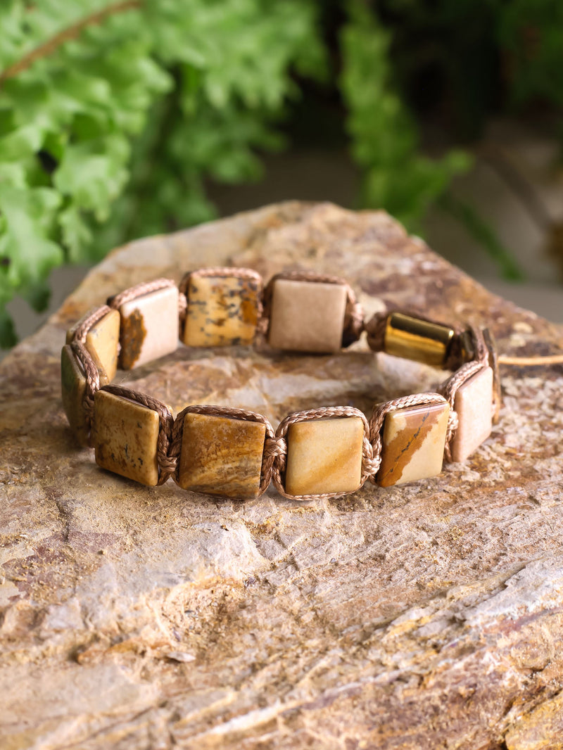 Brazalete Jasper 10mm