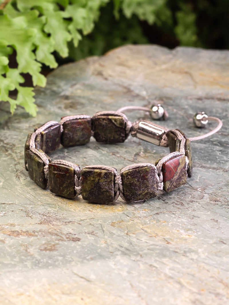 Brazalete Jasper Dragón 10mm