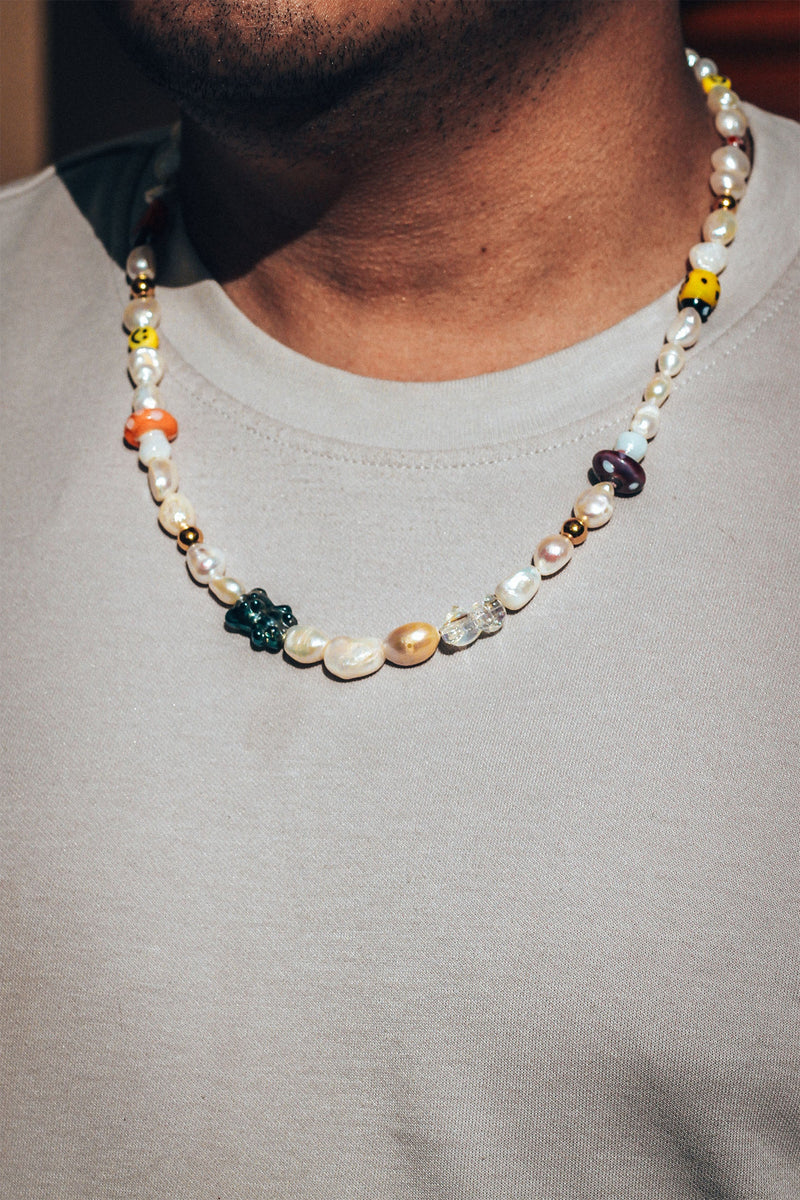 Collar Perla de Rio Multicolor