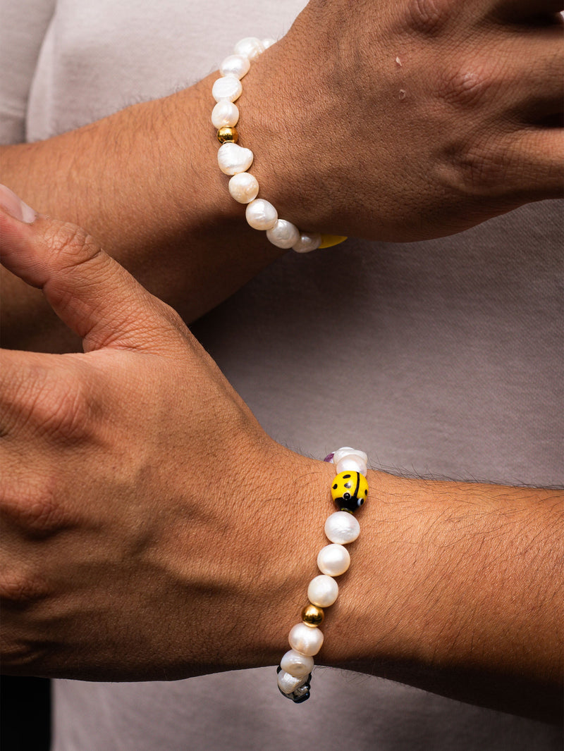 Brazalete Perla de Rio Chunky 7mm