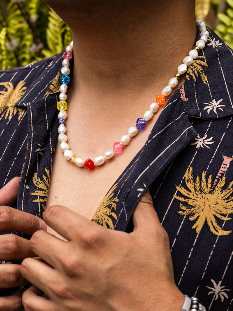Collar Perla de Rio Dados