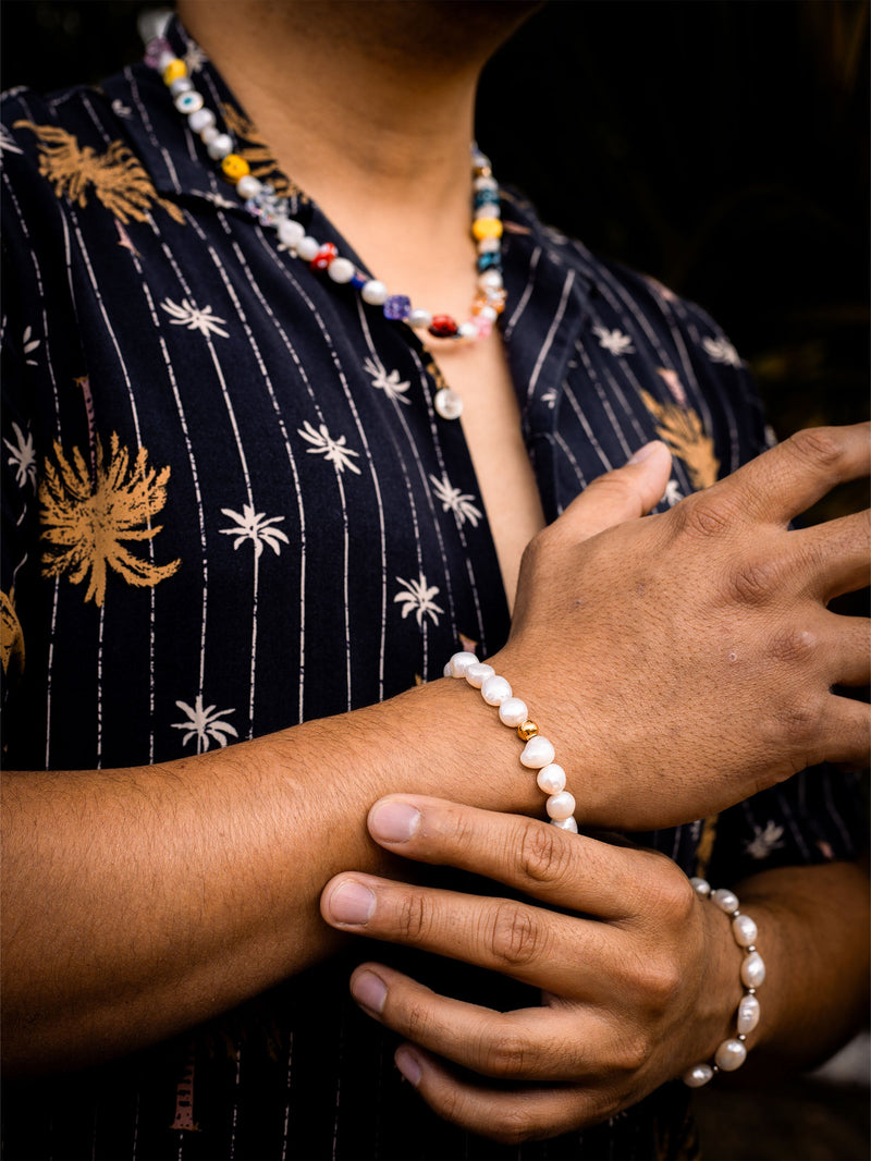Brazalete Perla de Rio 7mm