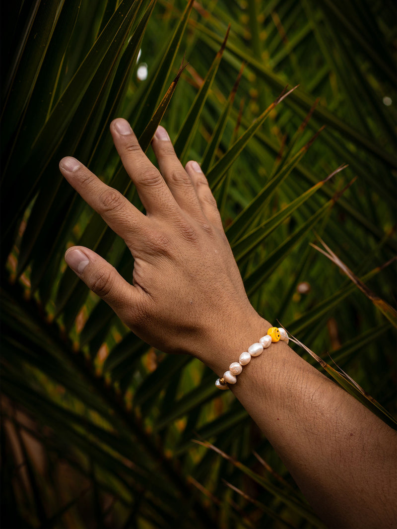 Brazalete Perla de Rio Smiley 7mm