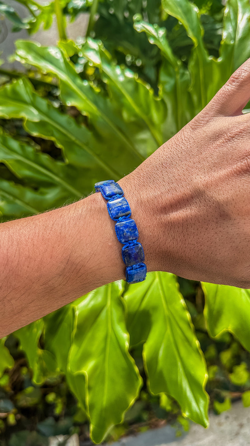 Brazalete Lapislázuli 10mm