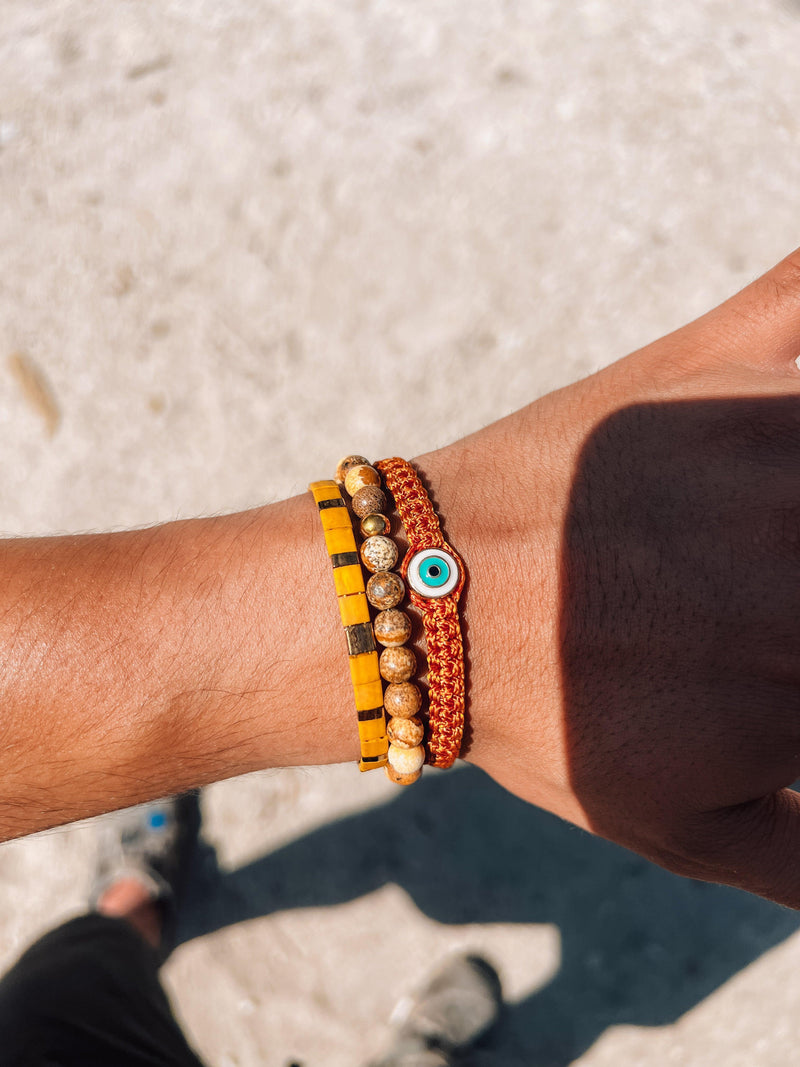 Brazalete Jasper 6mm - Tayrona Accesorios