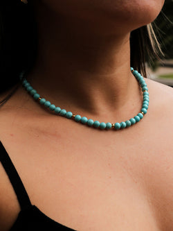 Choker Turquesa 6mm