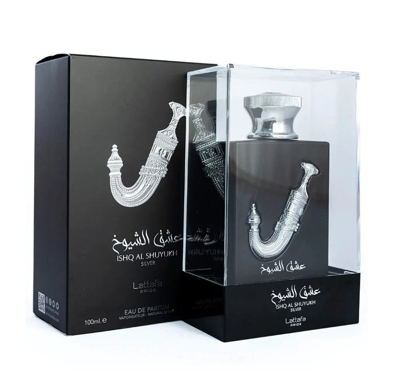 Lattafa Ishq Al Shuyukh Silver Eau De Parfum - 100 ML