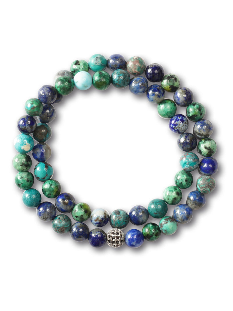 Brazalete Océano Doble 6mm