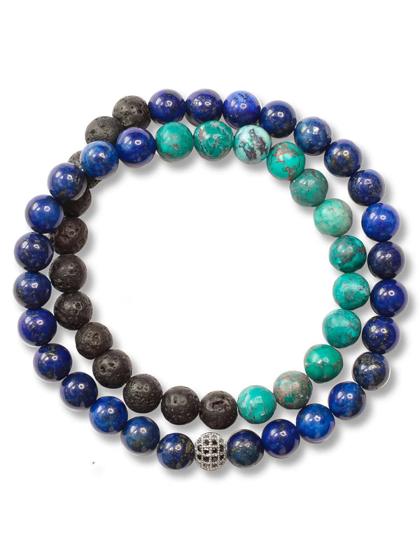 Brazalete Doble Tulum 6mm - Tayrona Accesorios