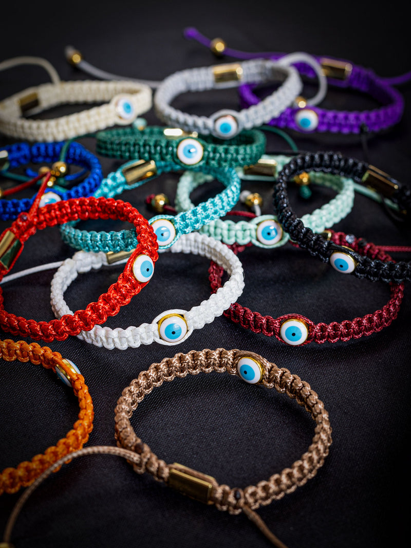 Brazalete Macramé Lucky Eye