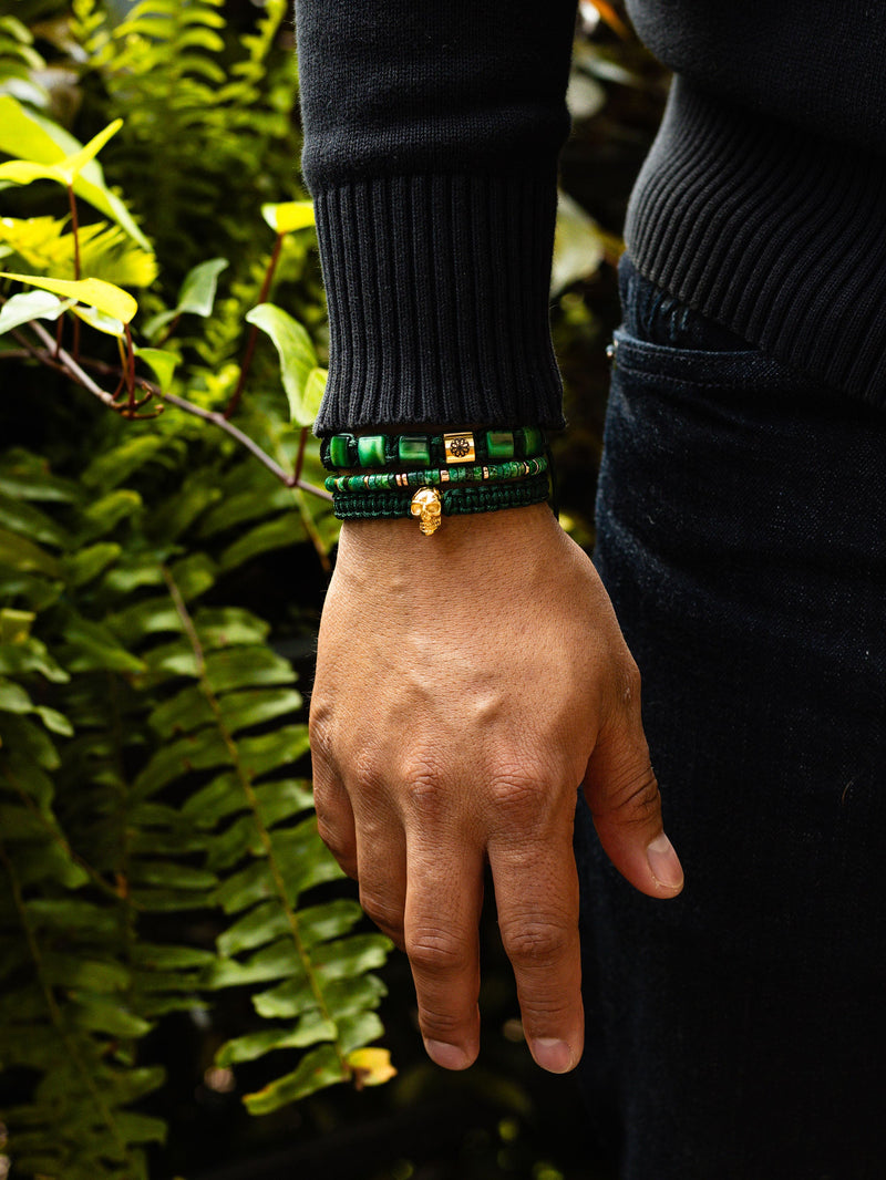 Brazalete Jungla Heishi 4mm
