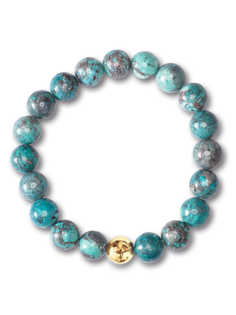 Brazalete Turquesa Bali 8mm