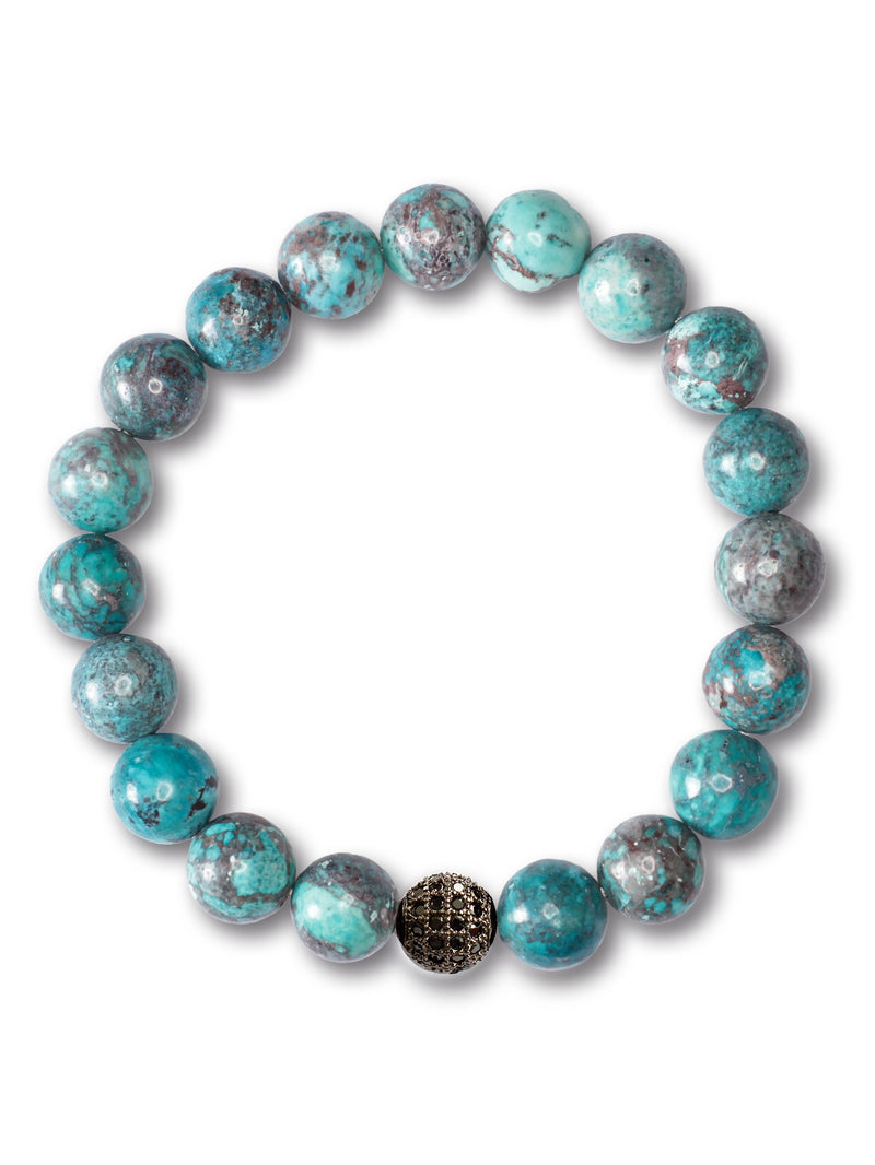 Brazalete Turquesa Bali 8mm