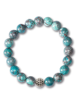 Brazalete Turquesa Bali 8mm