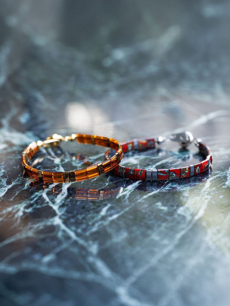 Brazalete Miyuki Tila Lava