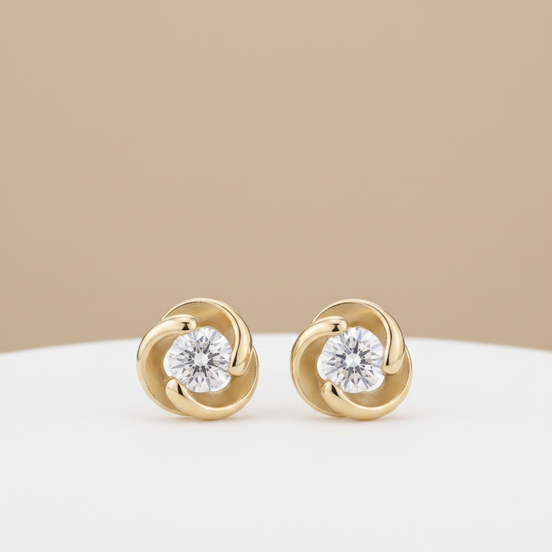 Aretes Flor