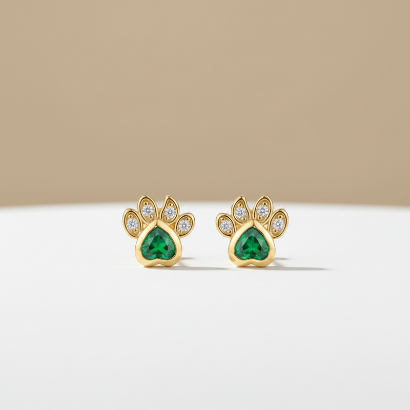 Aretes Huellitas
