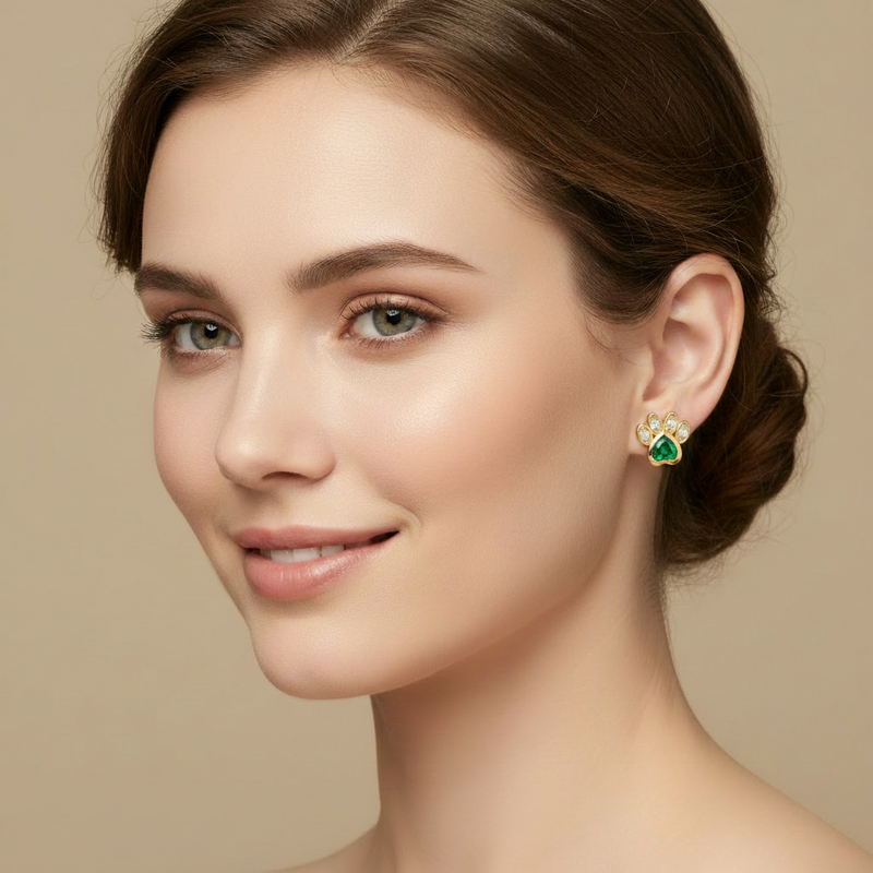 Aretes Huellitas