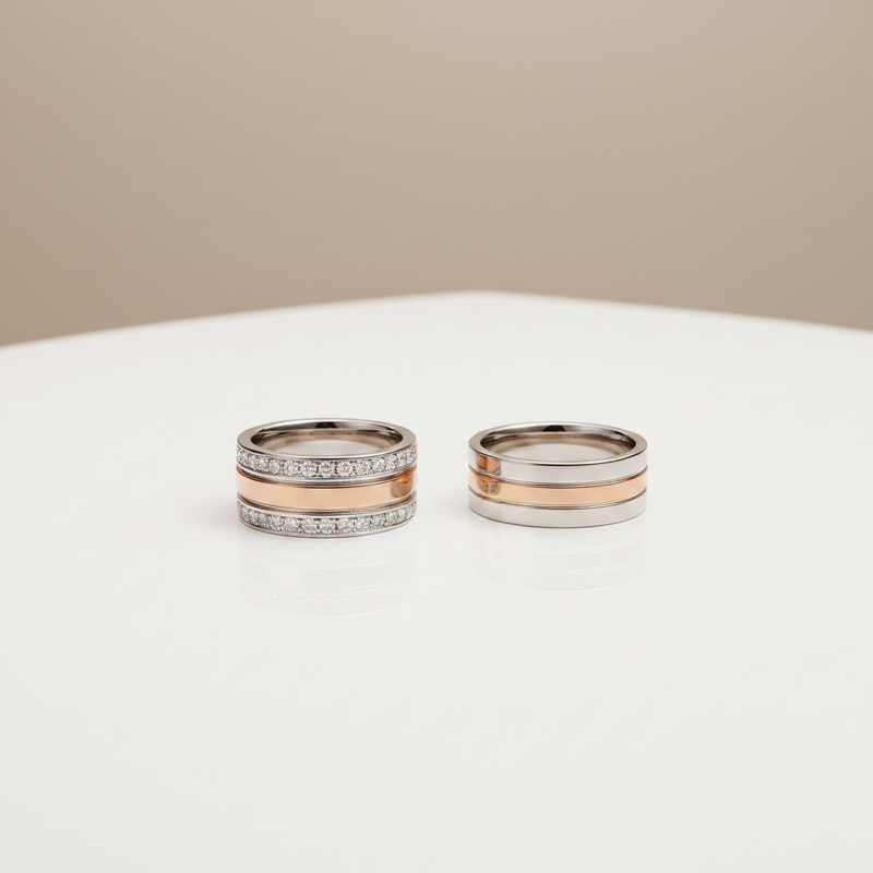 Argollas de Matrimonio Alborada 18k