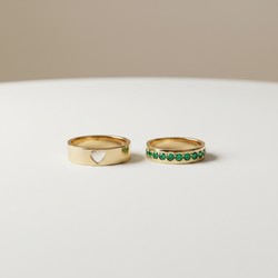 Argollas de Matrimonio Bellévia Oro 18k