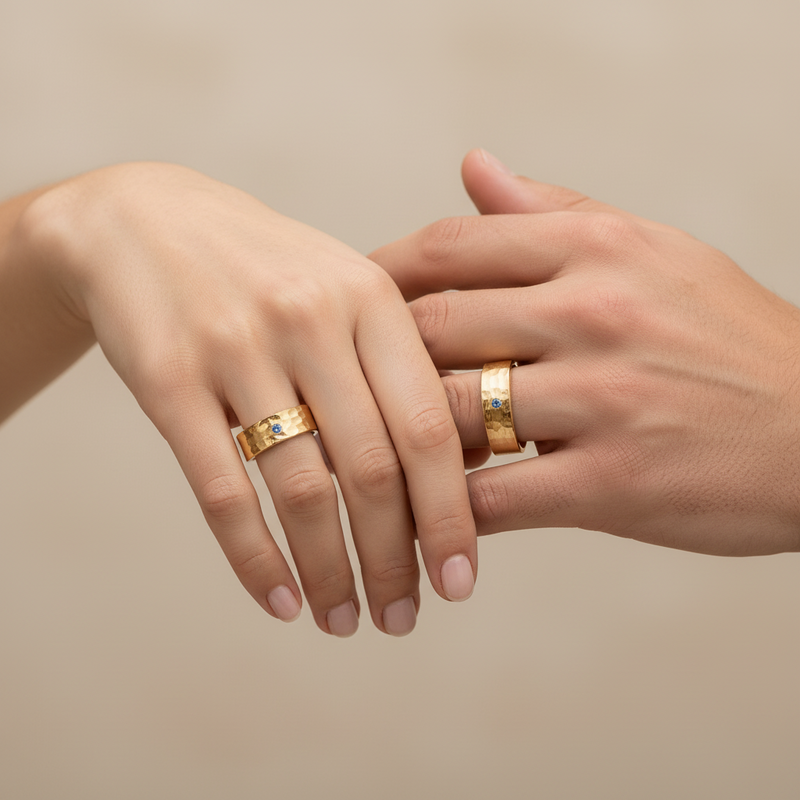 Argollas  Majesté Oro 18 k