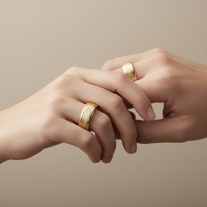 Argollas Orphée Oro 18 k