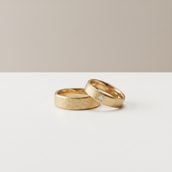 Argollas Siempre Oro 18 k