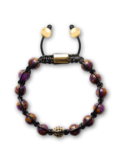 Brazalete Arrebol Macramé 8mm