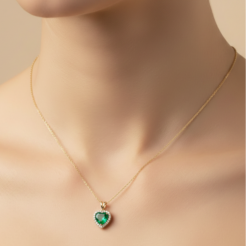 Collar Manelyck En Esmeralda
